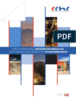 Catalogo Grandes Obras Mineras - Catalog Large Scale Projects For Chilean Mining