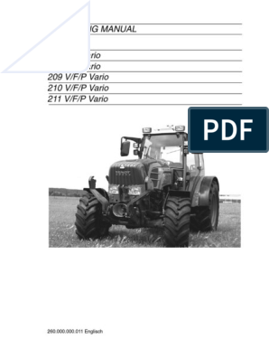 Fendt 209 P (Typ 272)