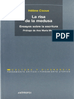 Helene Cixous - La Risa de La Medusa. Ensayos Sobre La Escritura PDF