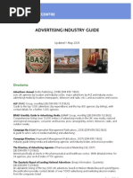 Advertising Industry Guide