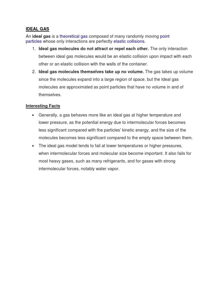 Elastic Collisions in Ideal Gases | PDF | Philosophy