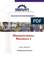 Mantenimiento Mecánico I