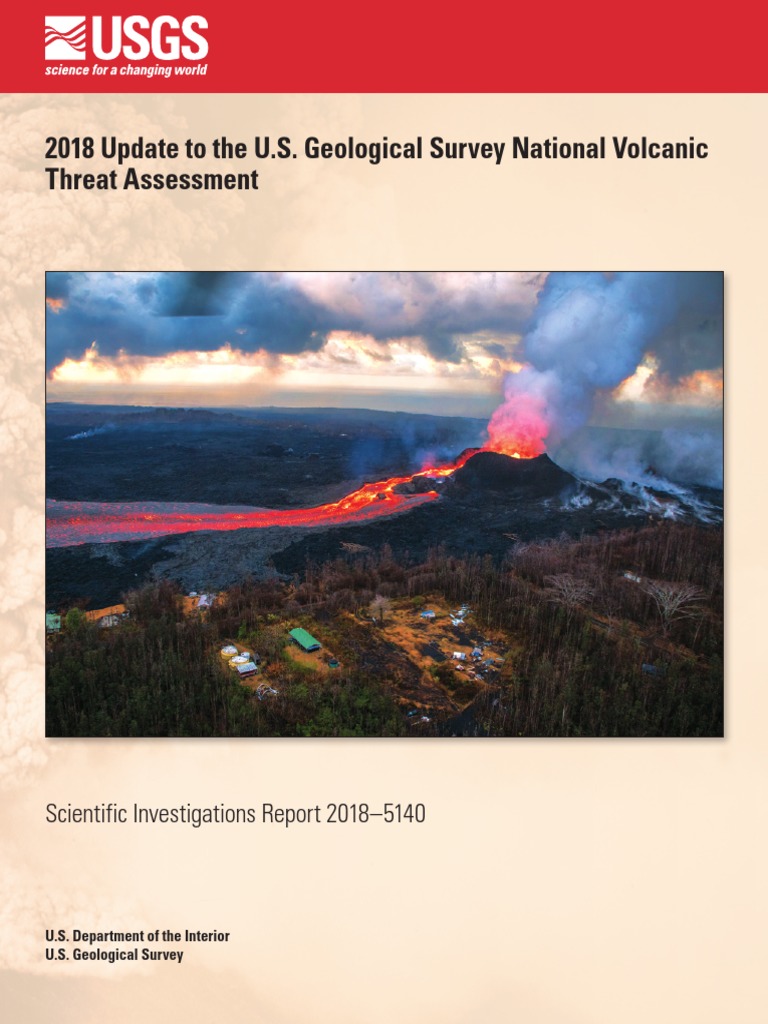 2018 Update To The U.S. Geological Survey National Volcanic Threat ...