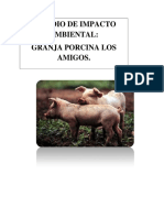 Estudio Impacto Ambiental Granja Los Amigos.