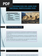 Contaminacion Por Material Particulado