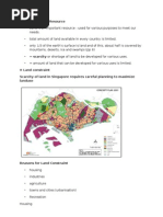 Land As A Scarce Resource