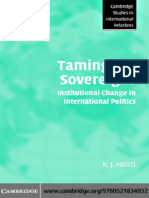 (K. J. Holsti) Taming The Sovereigns Institutiona (BookFi) PDF