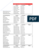 Phat Workout Log Template