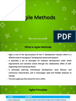 Agile Methods: Uog, Lahore Sub Campus