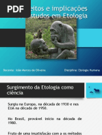 Aula 1 - Etologia Humana