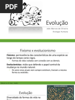 Aula - evolução humana 