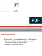 Fortinet Single SignOn