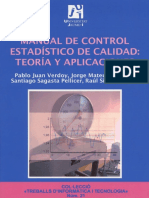Manual de Control Estadí Stico de Calidad PDF