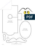 April Fools Talking Doorknob Craft Template 0311 - FDCOM PDF