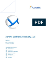 Acronis Backup & Recovery 11.5 User Guide