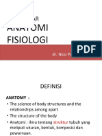 1. Pengantar Anatomi Dan Fisiologi - Dr Nico.pptx