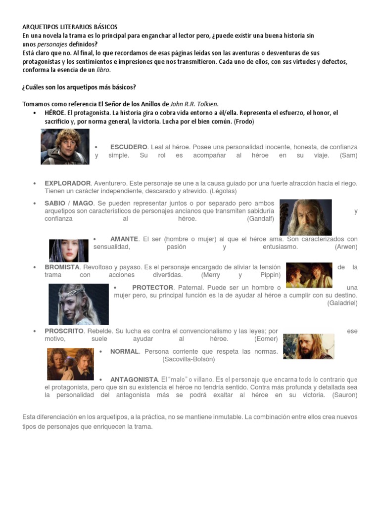 Literarios | PDF | El de los Anillos | J. R. R. Tolkien