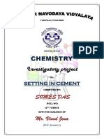 Chemistry: Investigatory Project