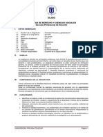 Silabo Realidad Peruana y Globalización - DH-202 - Derecho