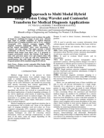 A Novel Approach To Multi Modal Hybrid Image Fusion Using Wavelet and Contourlet Transform For Medical Diagnosis Applications