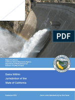 Dams Within Jurisdiction of The State of California 2018 Alphabetically by Dam Name