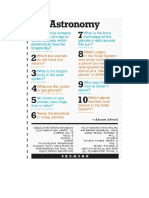 Astronomy Quiz