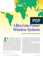 Ultra-Low-Power Wireless Systems - Energy-Efficient Radios For The Internet of Things PDF