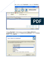 Configuração Importação para PHC Usando Ficheiros Excel