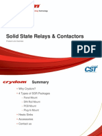 Solid State Relays & Contactors: Product Line Overview