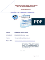 Diagrama de Clases y Generacion de BD