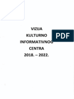 Strateški Plan Ustanove Za Razdoblje Od 2018.-2022. Godine