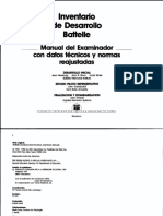 Manual del Examinador Battelle