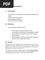 Modeling and Simulation Lab 09