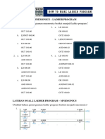 Latihan Soal PLC Pemula