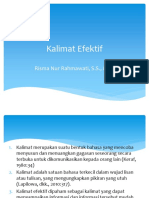 MKDU 5 Kalimat Efektif