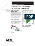 Variable Frequency Drives Energy Savings For Pumping Applications