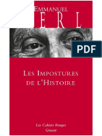 Berl - Emmanuel Les Impostures de L - Histoire PDF