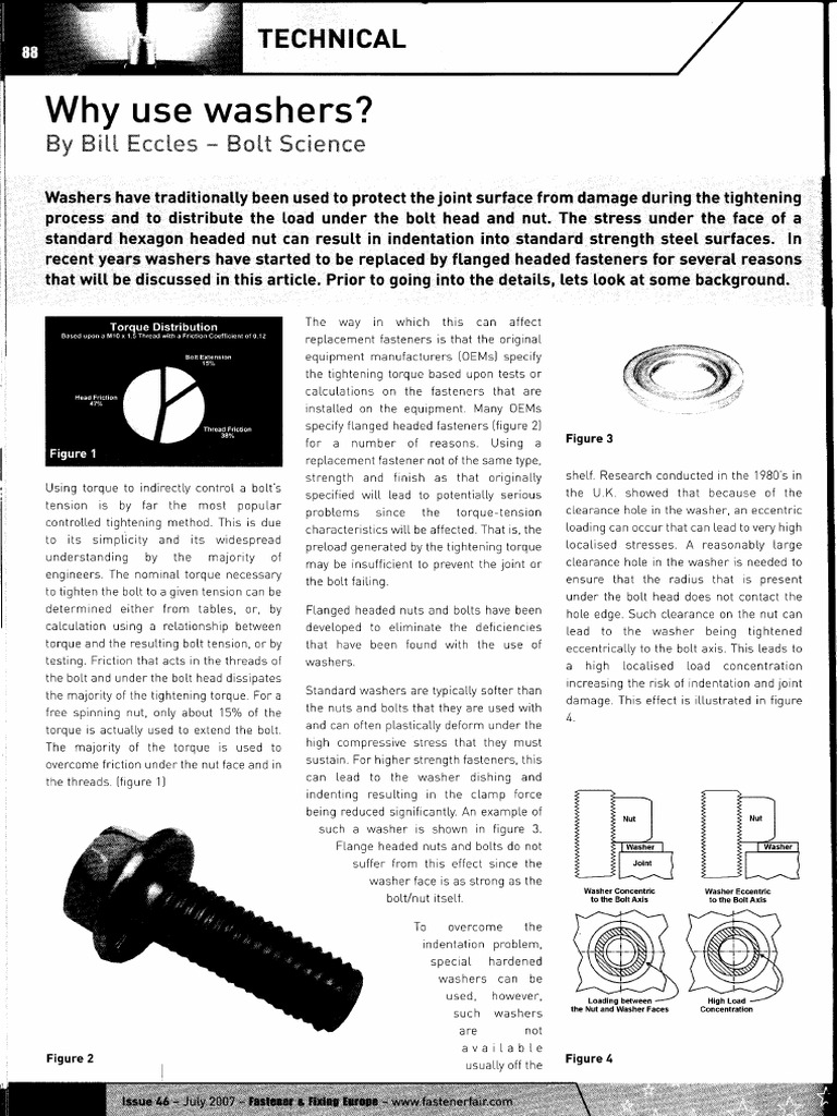 Why Use Washers PDF PDF