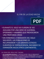 8 - El Fin de La Edad Media