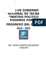 Plan de Gobierno Regional Partido Podemos Final Final