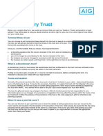 Discretionary Trust Form