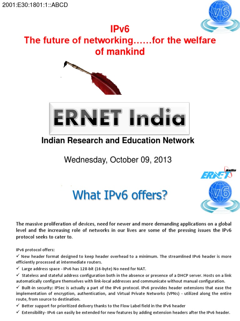 Benefits and Applications of IPv6 | PDF | I Pv6 | Computer Network