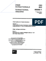 CEI IEC 60265-1 1998 Interrupt Entre 1 y 52 KV