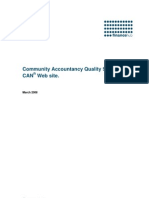 Community Accountancy Quality Standards CAN Web Site.: March 2008