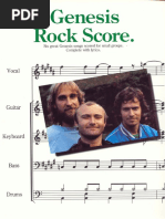Compilation (Full Band Score) - Genesis | PDF