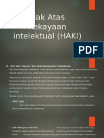 Hak Atas Kekayaan Intelektual (HAKI)