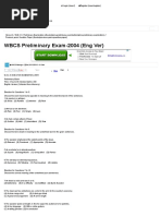 WBCS Preliminary Exam-2004 (Eng Ver) _ Bengalstudents