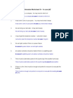 Synthesis and Transformation Worksheet 13 - in Case (Of) '