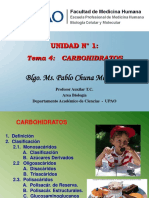 6. Tema Carbohidratos
