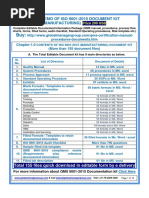 D101: Demo of Iso 9001:2015 Document Kit (Manufacturing)